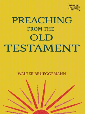 cover image of Preaching from the Old Testament